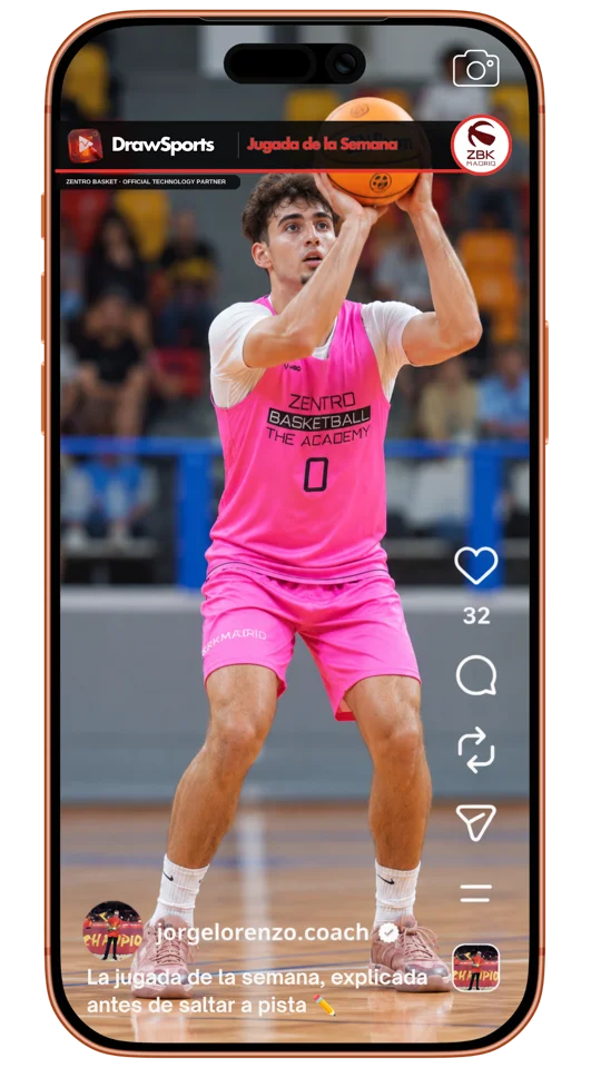 Brand mask example — DrawSports — Play of the Week